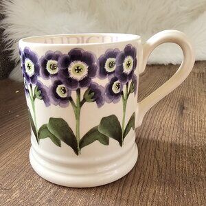 RARE!! Emma Bridgewater Half Pint Mug Auricula